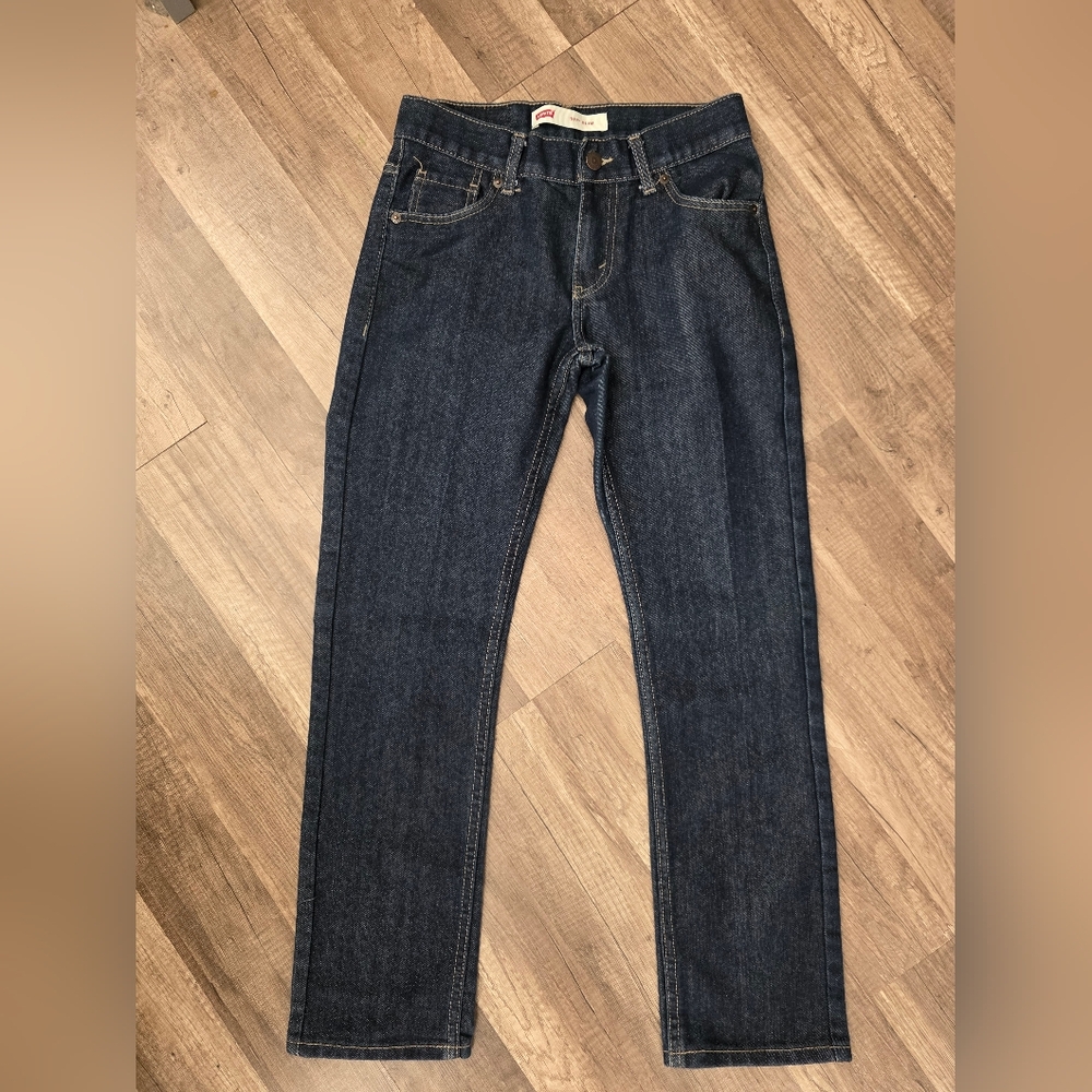 LEVIS 511 Jeans dark Blue Wash 27 X 27 Grunge Y2K 2000s Classy Preppy Straight